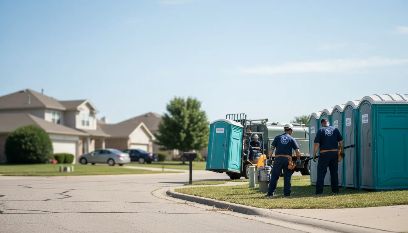 Porta Potty Rental in Radford, VA near me